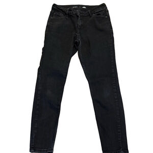 Old Navy Dark Blue Rockstar Super Skinny Low-Rise Denim Jeans 6 Petite